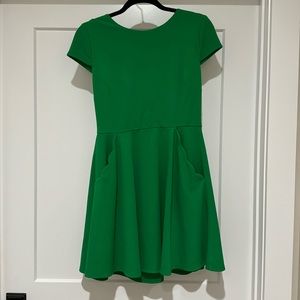 Green dress